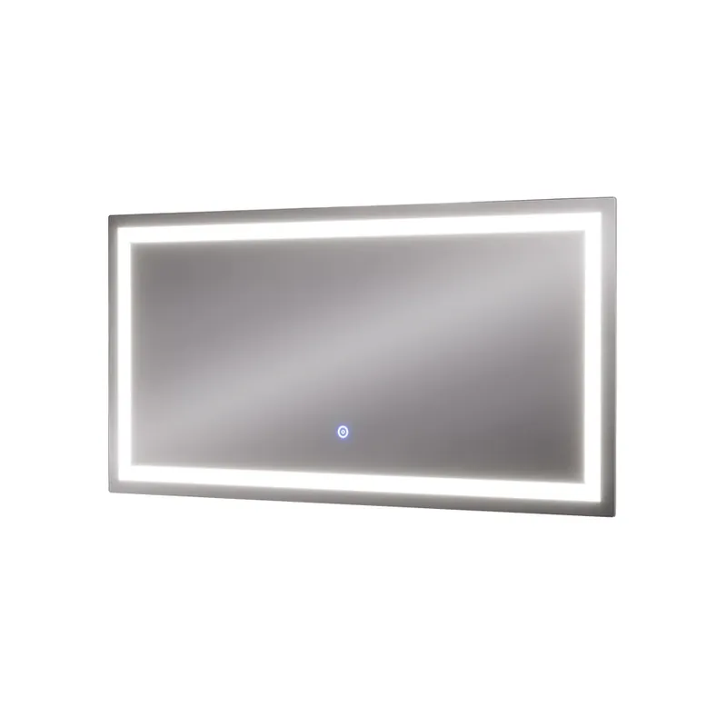 Ověřený Koupelnové zrcadlo Miral Sklo 80 x 40 cm s osvětlením čelním světlem Vicco