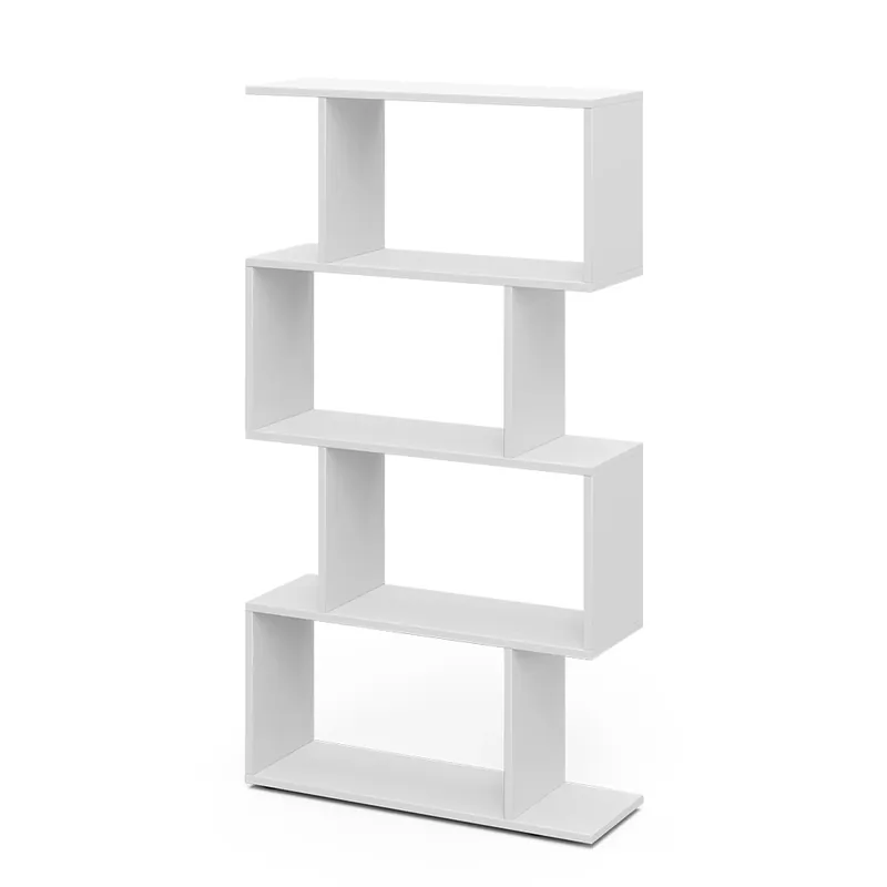 Rozdělovací stěna Levio Bílá 70 x 132.1 cm 4 přihrádky Vicco Super Cena