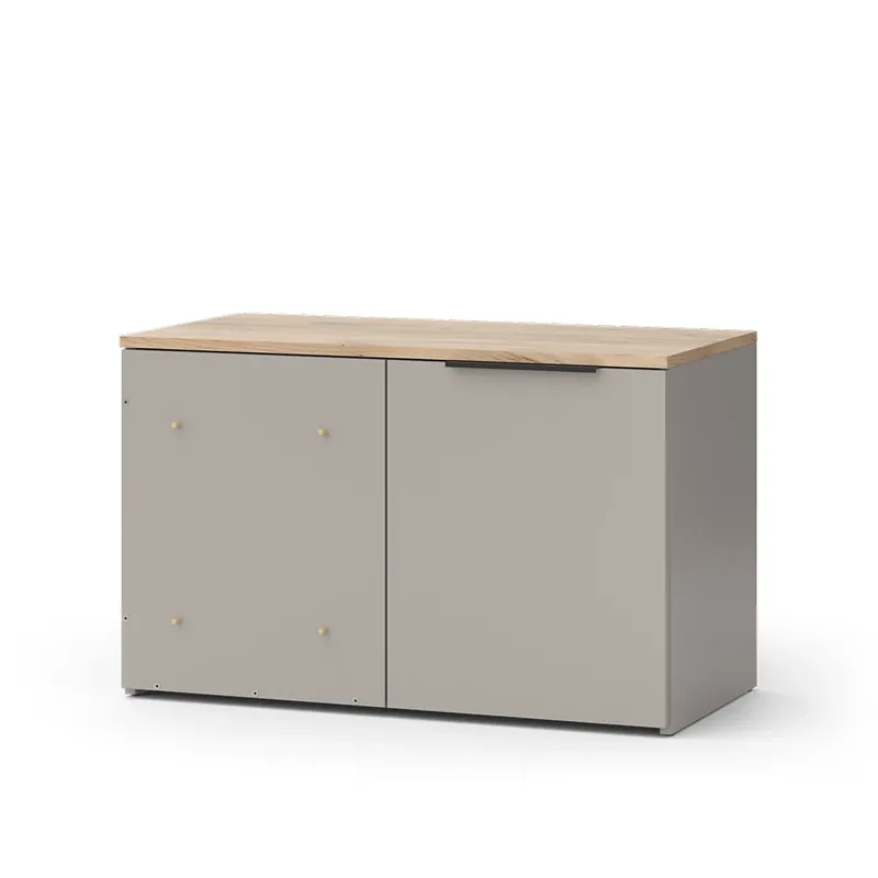 Kredenc Wido Greige 80 x 50 cm s dveřmi Vicco Jen Po Omezenou Doba