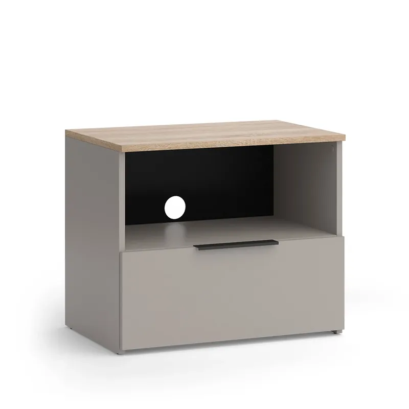 Odeslání Ihned Nízký nábytek pod televizi Wido Greige 60 x 50 cm se zásuvkou Vicco