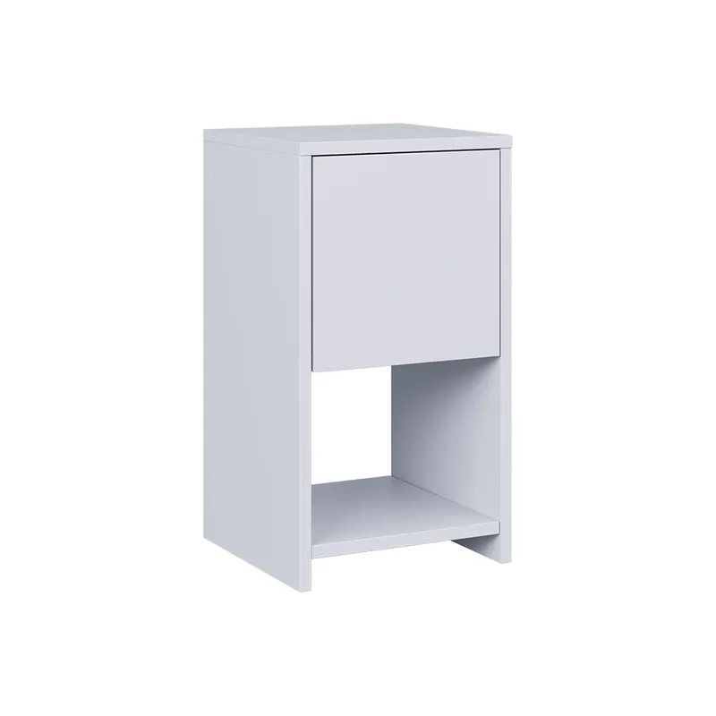 Noční stolek Evo Bílá 30 x 55 cm se 3 zásuvkami Vicco Bezpečná Platba