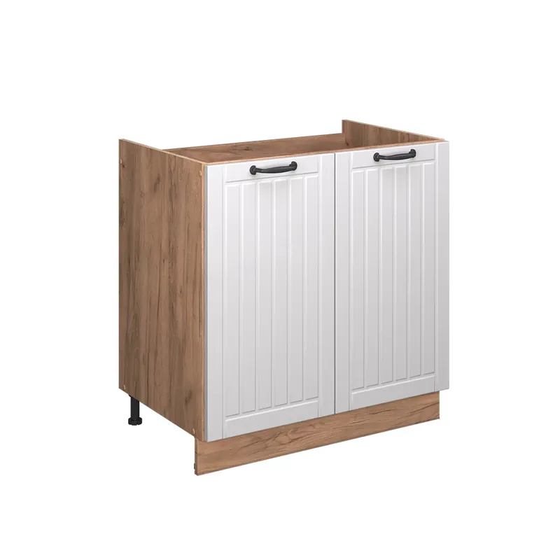Skříňka pod dřez Fame-Line Bílý venkovský dům 80 cm , PD Dub Vicco Výprodej
