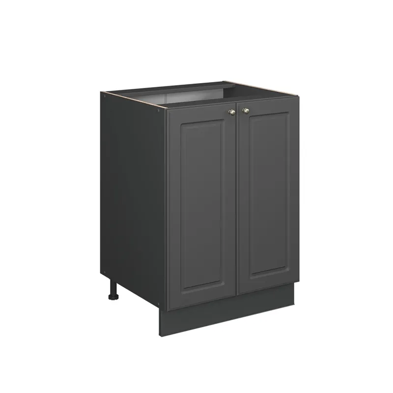 Spodní skříňka kuchyňské linky Fame-Line Anthrazit-Gold Landhaus 60 cm , PD Dub Vicco Značkový