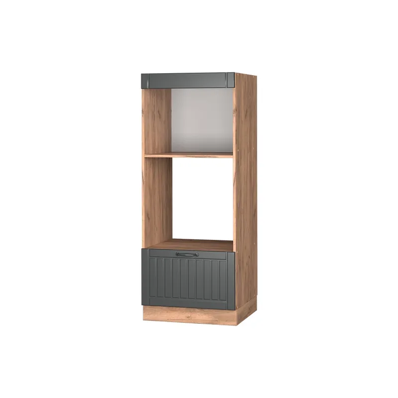 Expresní Doručení Skříňka na mikrovlnnou troubu Fame-Line Tmavě šedá 60 cm Vicco