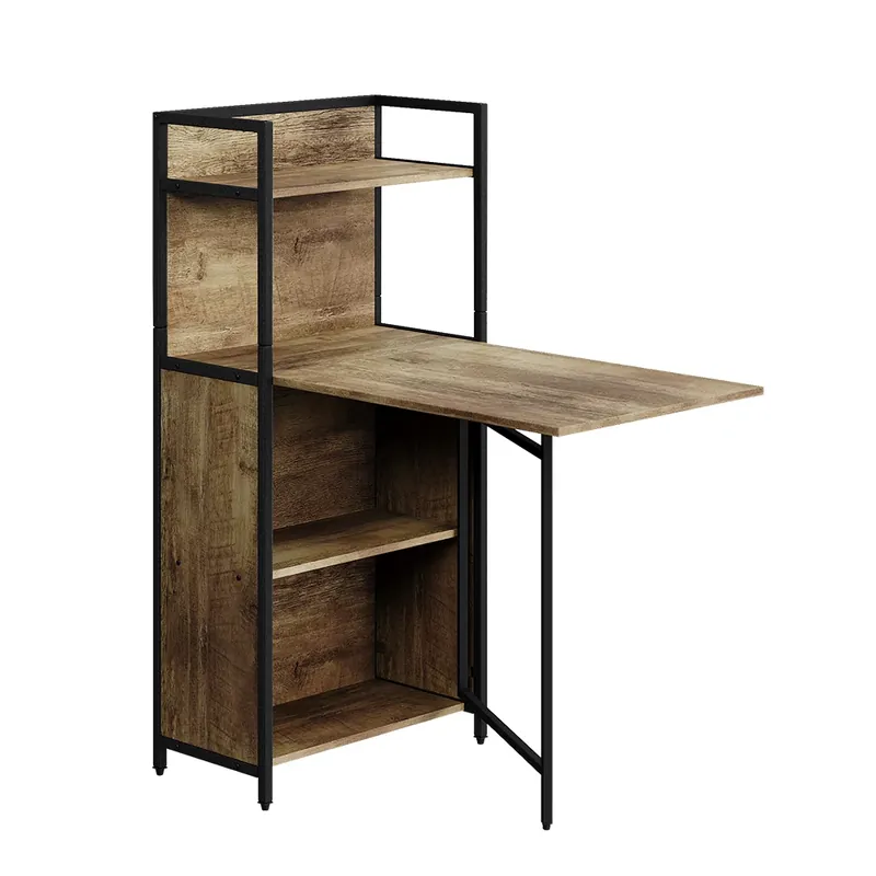Pouze Dnes Psací stůl Savio Rustikální dub 57 x 30 cm se sklopnou deskou stolu Vicco