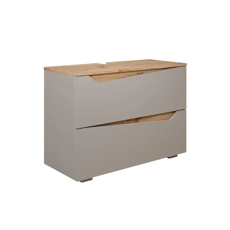 Dolní skříňka pod dřez Marelle Greige 80 x 57.5 cm se 2 zásuvkami Vicco Nakupujte Hned