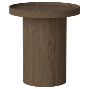 Časově Omezené Tmavý dubový odkládací stolek Plateau 48 cm
