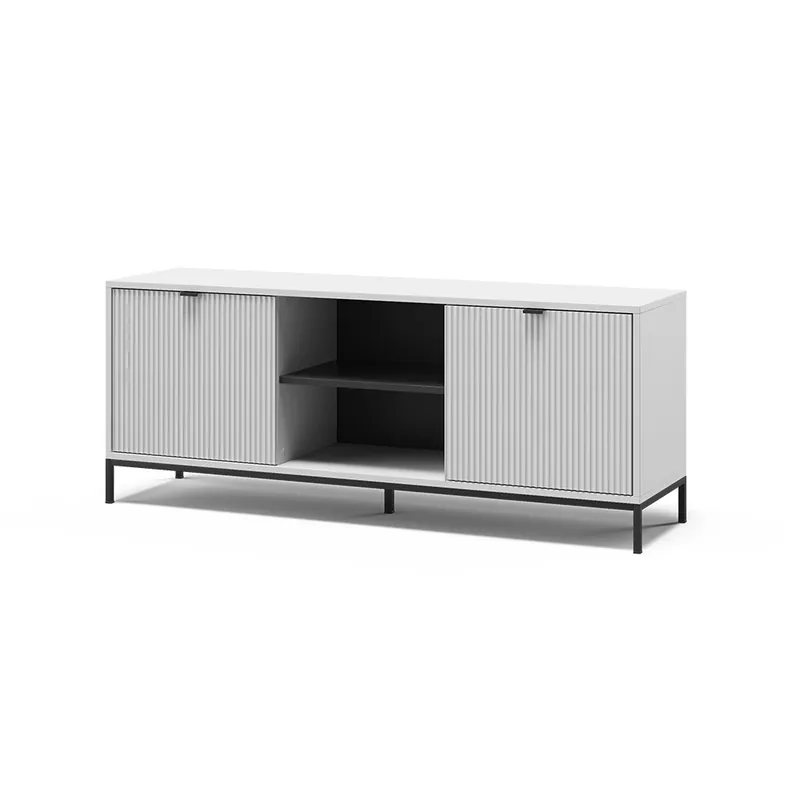 Nízká skříňka Eliza Bílá 150 x 60 cm se 2 dveřmi Vicco Nejlepší Cena
