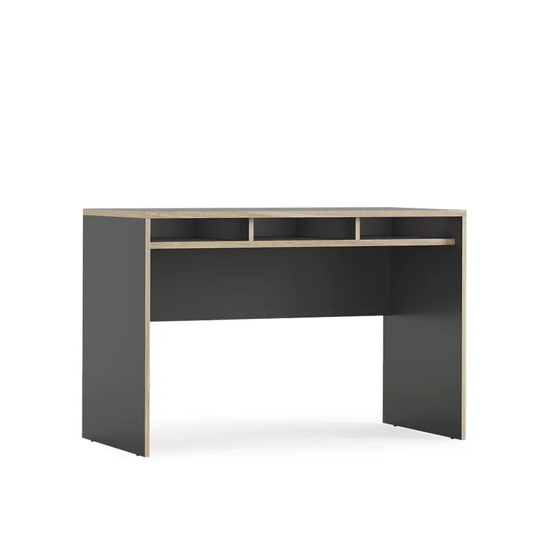 Časově Omezené Psací stůl Tetrix Antracit 112 x 55 cm se 3 přihrádkami Vicco