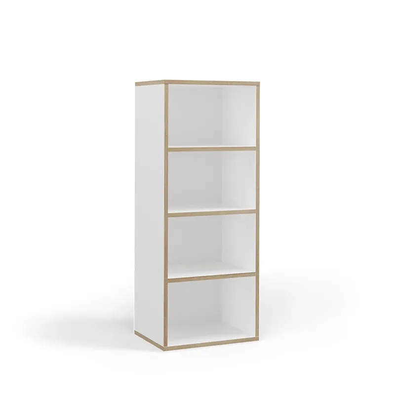 Knihovna Tetrix Bílá 40 x 100 cm se 4 přihrádkami Vicco Koupit Online