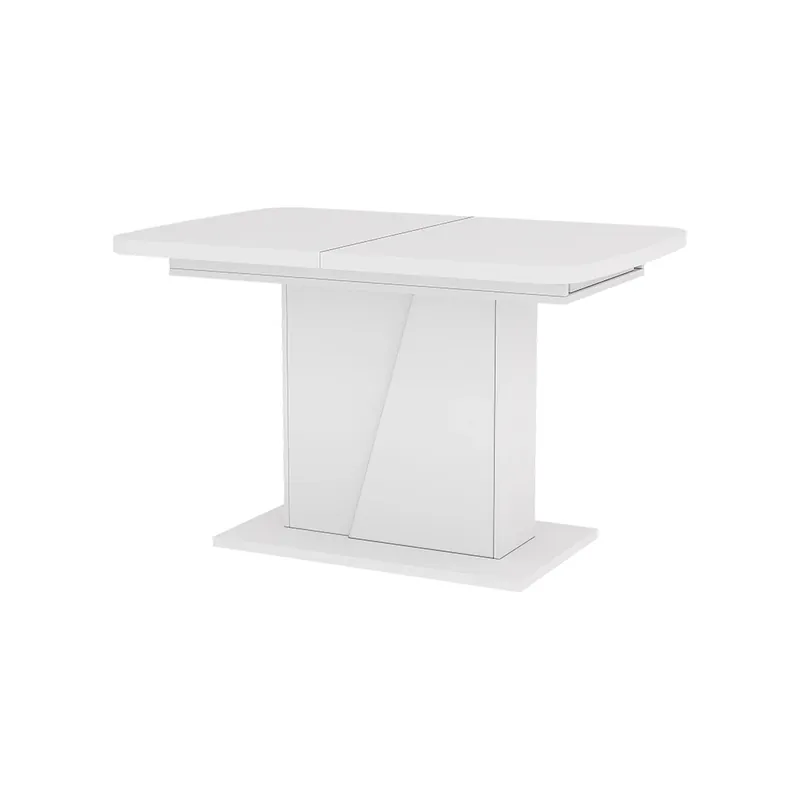 Doprava Zdarma Jídelní stůl Fenaro Bílá 120 x 80 cm rozšiřitelný Vicco