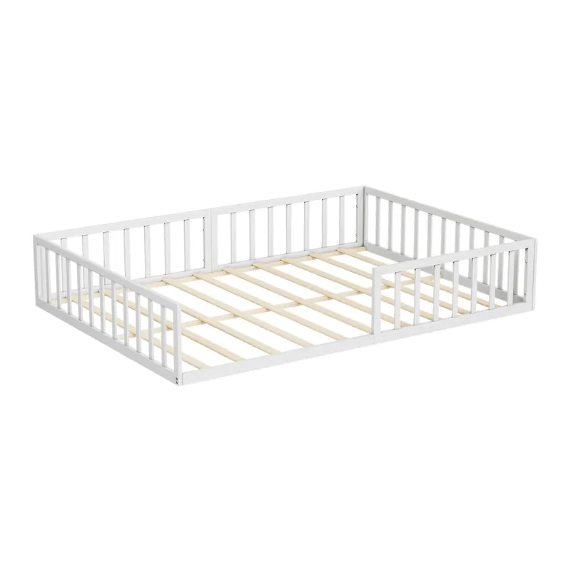 Dětská postel Minno Bílá 205 x 145 cm bez matrace Vitalispa Sleva