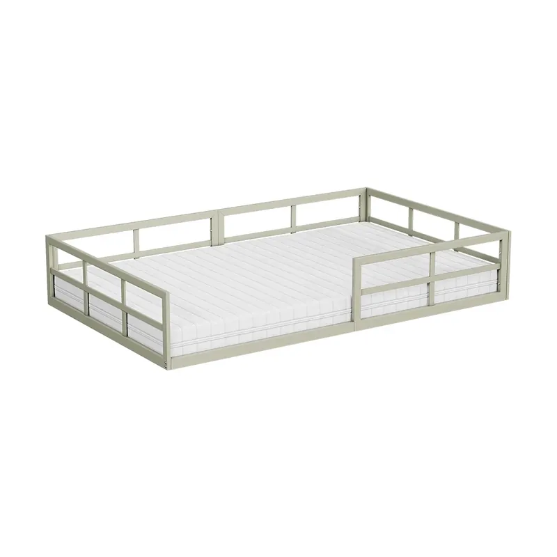 Dětská postel Minno Greige 120x200 s matrací Vitalispa Koupit Online