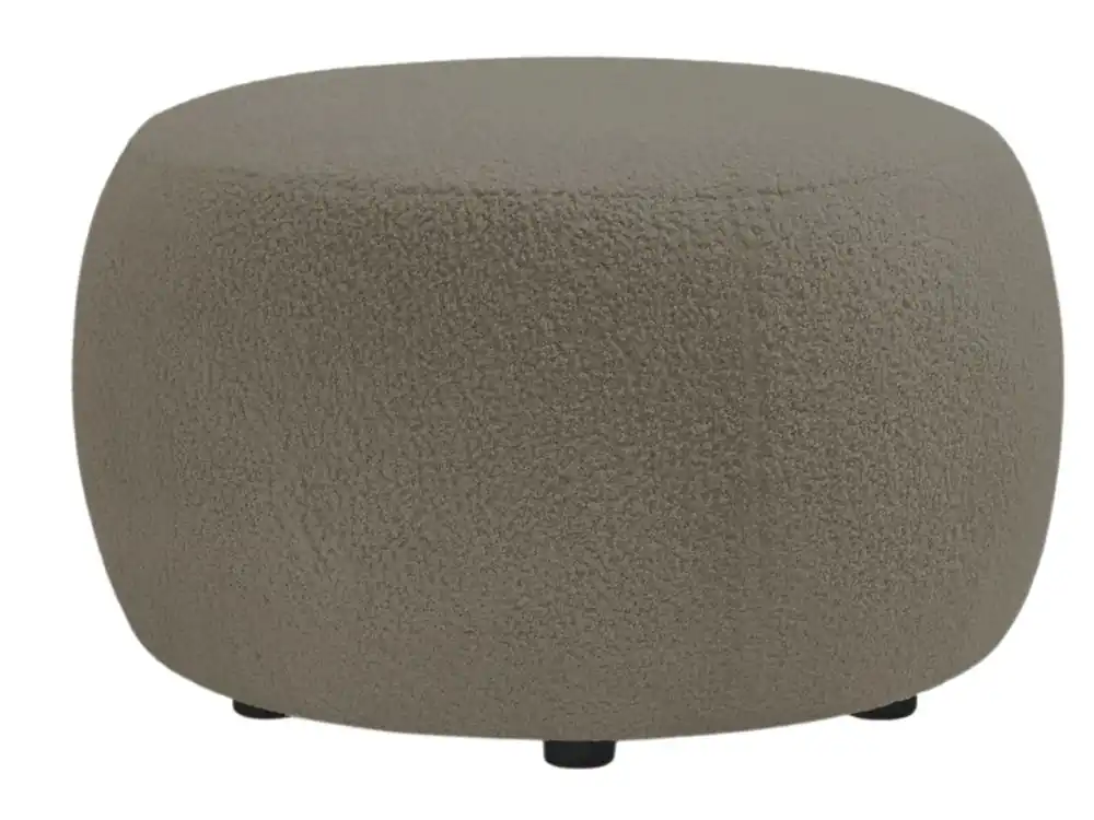 Hnědá bouclé podnožka Envy 69 cm Přímo Od Výrobce