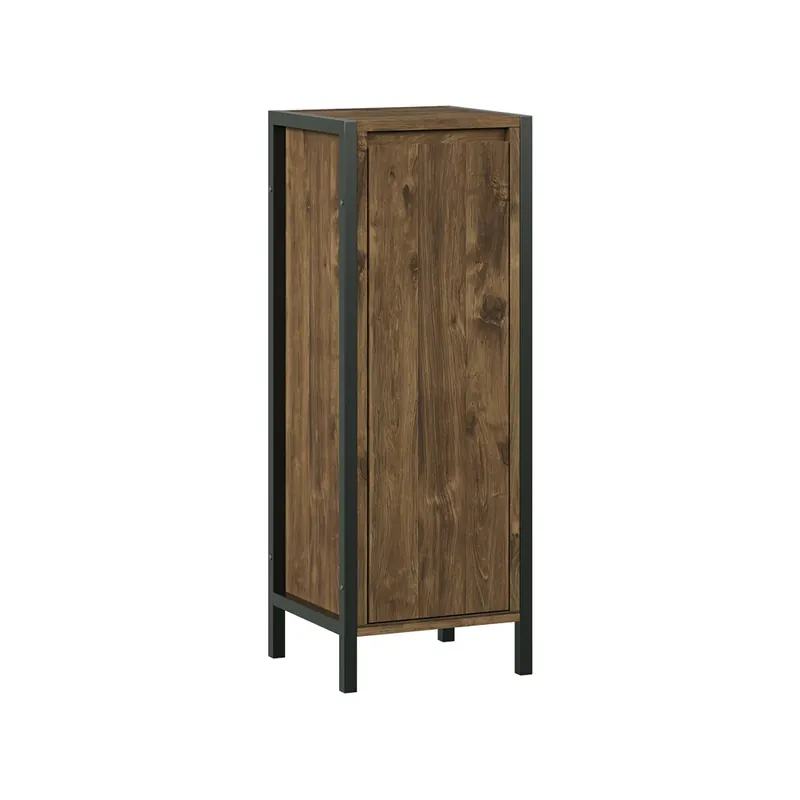 Oblíbený Střední skříňka Naola Dub/černá 30 x 80 cm se 3 přihrádkami Vicco