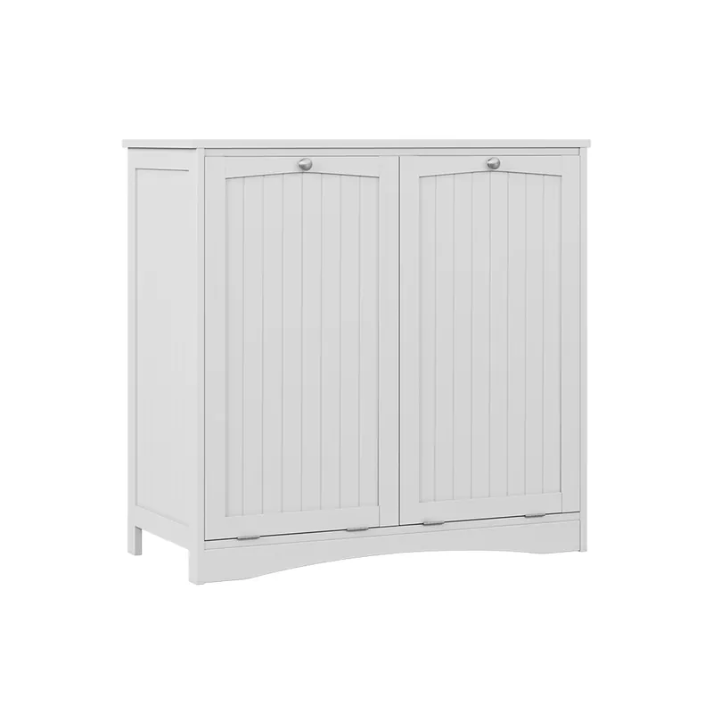 Skříňka do koupelny Bianco Bílá 83 x 80 cm se 2 koši na prádlo Vicco Vysoce Kvalitní