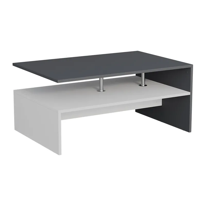 Konferenční stůl Amato Antracitová/bílá 90 x 52.6 cm Vicco Finální Výprodej