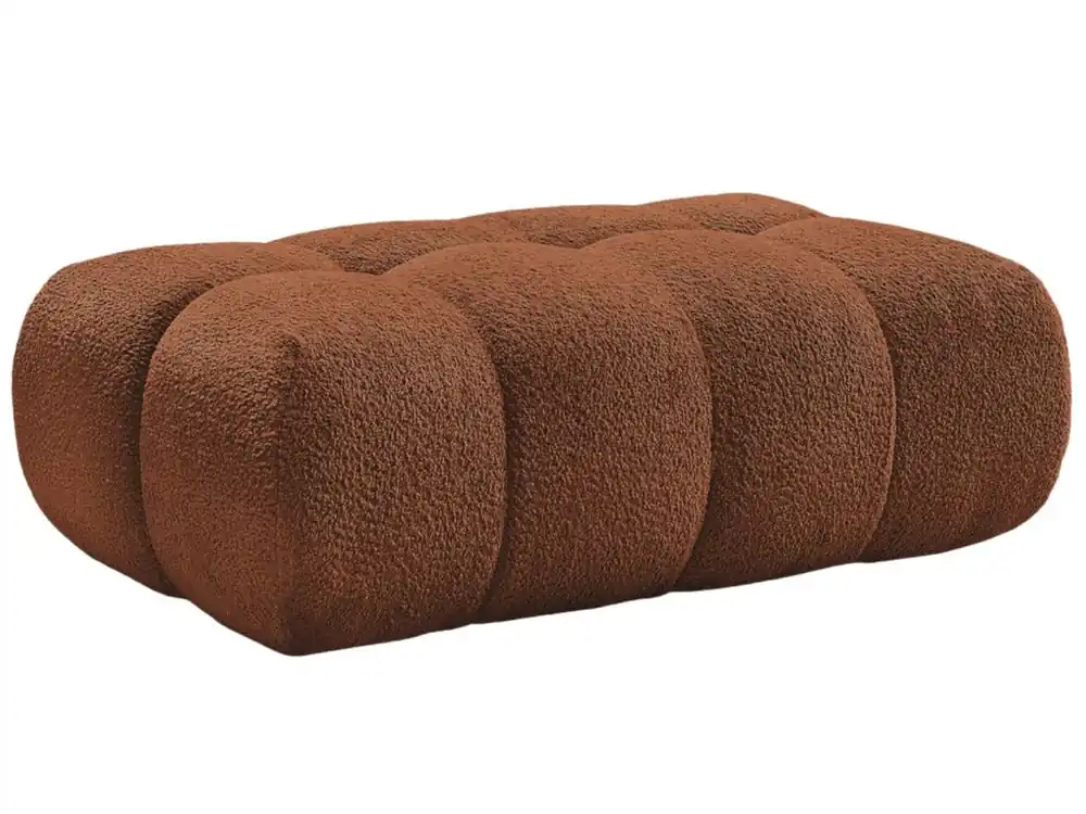 Terakotově oranžová podnožka Jaya 124 x 63 cm Cenová Bomba