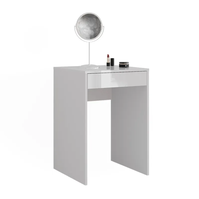 Nejlepší Volba Toaletní stolek Sherry Bílá/bílý vysoký lesk 51.4 cm Vicco