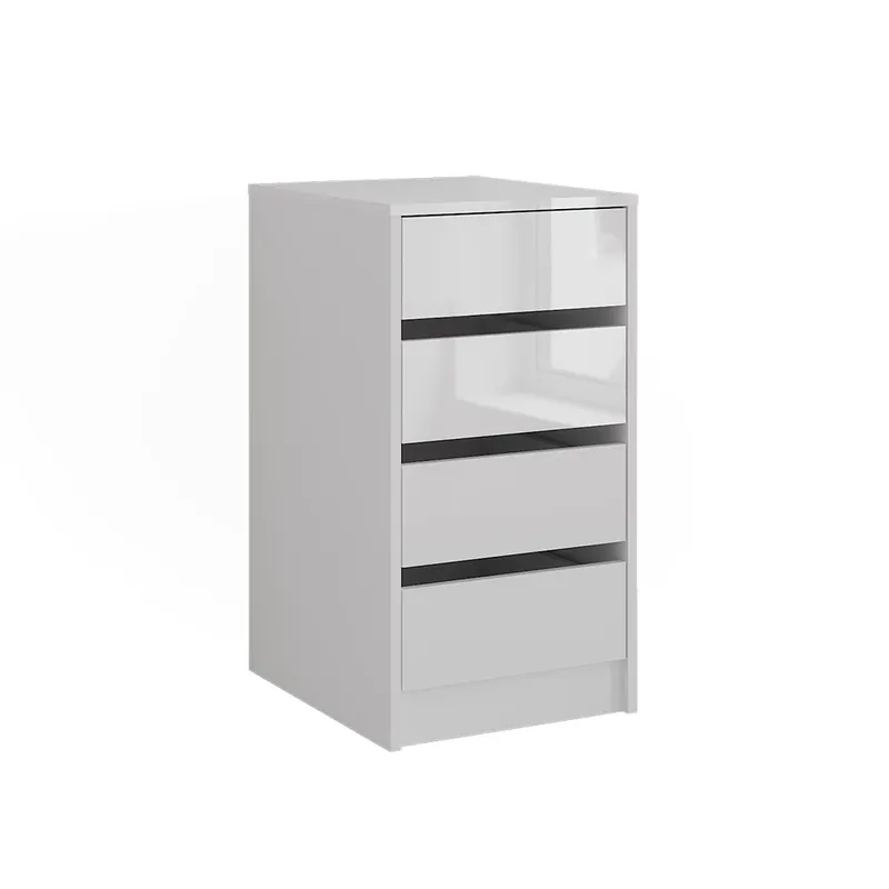 Koupit Online Kredenc Sherry Bílá/bílý vysoký lesk 40.2 x 76 cm Vicco