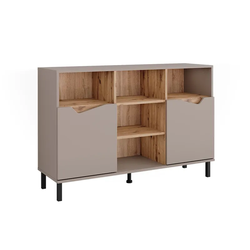 Kredenc Marelle Béžový dub/Artisan 120 x 81.3 cm se 2 dveřmi Vicco Horká Nabídka