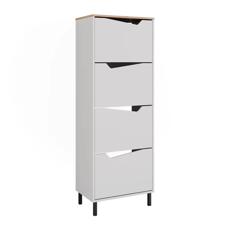 Kup Teď Botník na boty Marelle Bílá/Artisan 60 x 167.4 cm se 4 přihrádkami Vicco