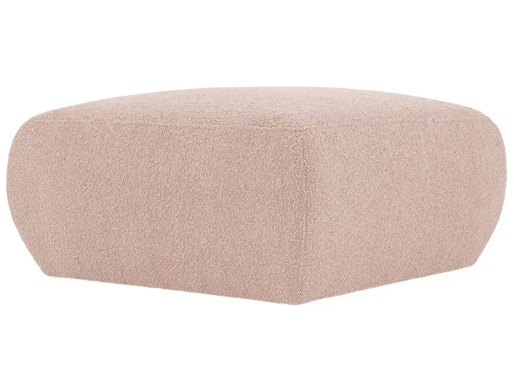 Bouclé podnožka Lola 75 x 75 cm Zlevněný