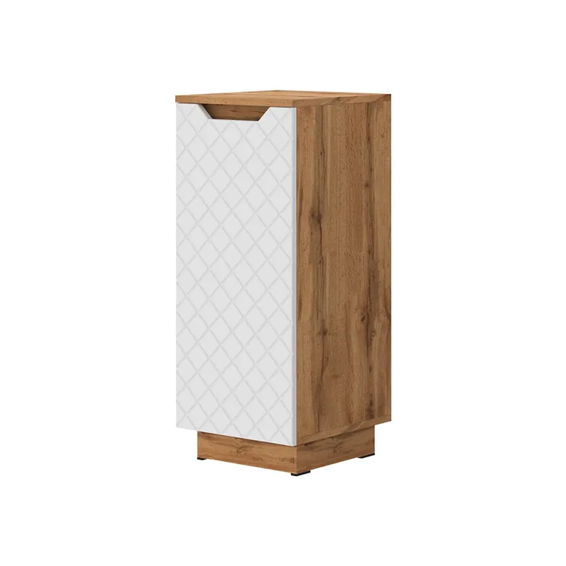 Střední skříňka Lotta Dub/bílá se strukturou dlaždic 33.4 x 81.9 cm Vicco Expresní Doručení
