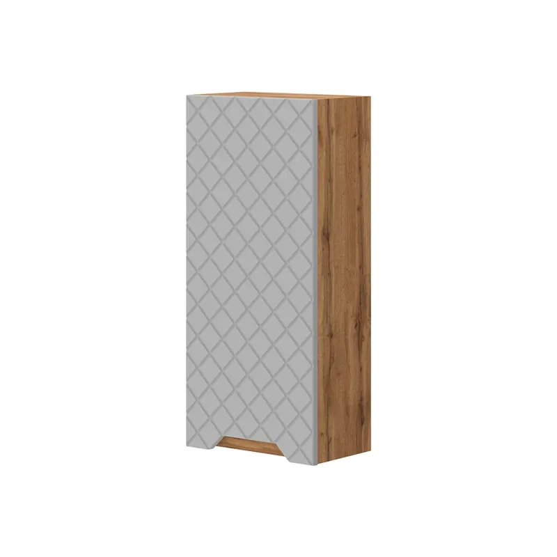 Skříňka do koupelny Lotta Dub/šedá se strukturou dlaždic 20 x 72.6 cm Vicco Výhodná Nabídka
