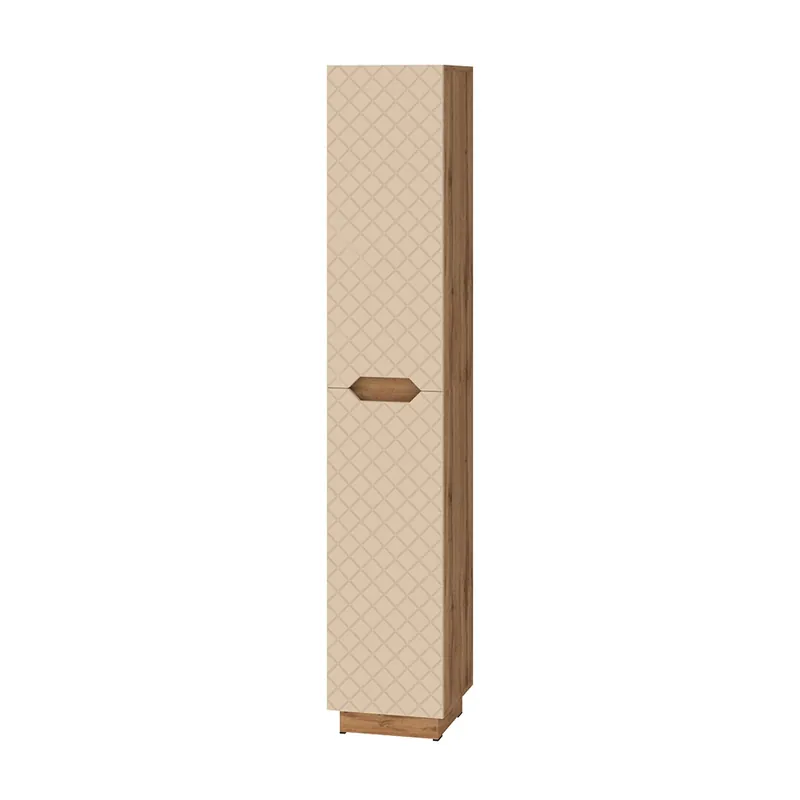 Koupelnová skříňka Lotta Dub/kašmír se strukturou dlaždic 33 x 186 cm se 2 dveřmi Vicco Sleva