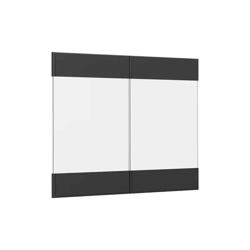 Kuchyňská dvířka R-Line Antracitový venkovský dům 79.2 x 59 cm nábytková čela pro závěsnou vitrínu Vicco Levný