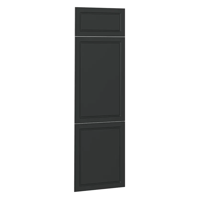 Tovární Cena Kuchyňská dvířka R-Line Antracitový venkovský dům 59.6 x 196 cm nábytková čela pro skříň k vestavné lednici Vicco