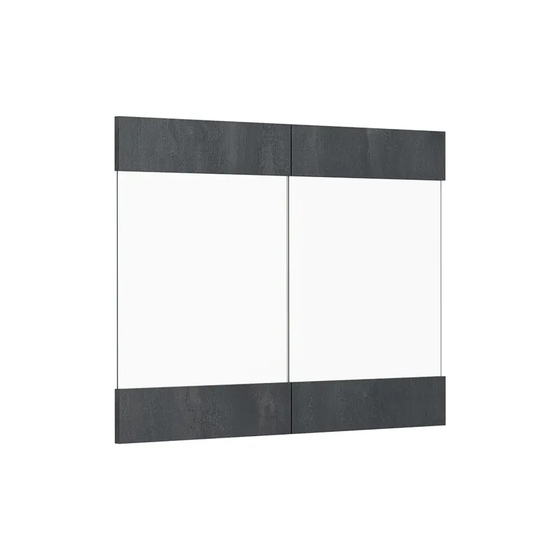 Nejprodávanější Kuchyňská dvířka R-Line Černý beton 79.2 x 59 cm nábytková čela pro závěsnou vitrínu Vicco