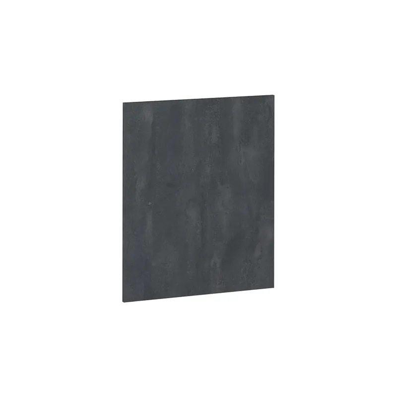 Kuchyňská dvířka R-Line Černý beton 59.6 x 71.3 cm nábytková čela pro poloviční skříň pro troubu Vicco Originální