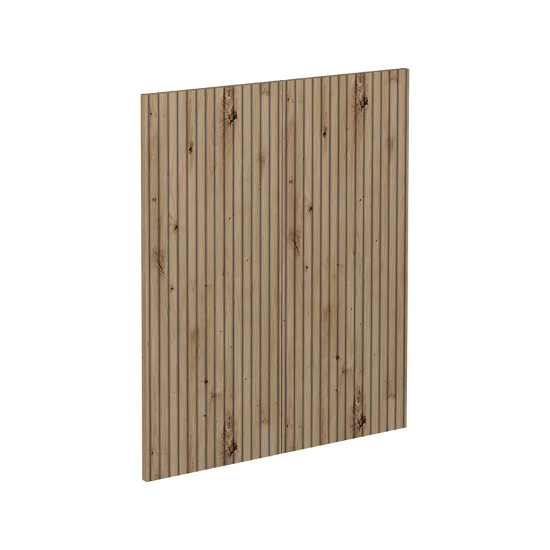 Kuchyňská dvířka R-Line Řemeslný dub 59.2 x 71.3 cm nábytková čela pro spodní skříňku Vicco Super Cena