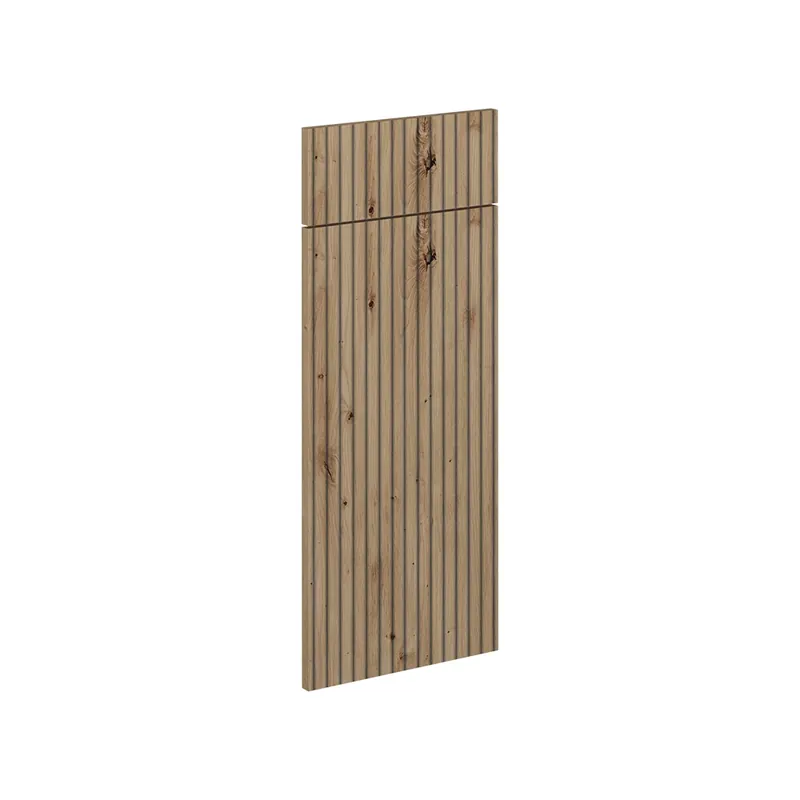 Pouze Dnes Kuchyňská dvířka R-Line Řemeslný dub 29.6 x 70.8 cm nábytková čela pro spodní skříňku se zásuvkami Vicco
