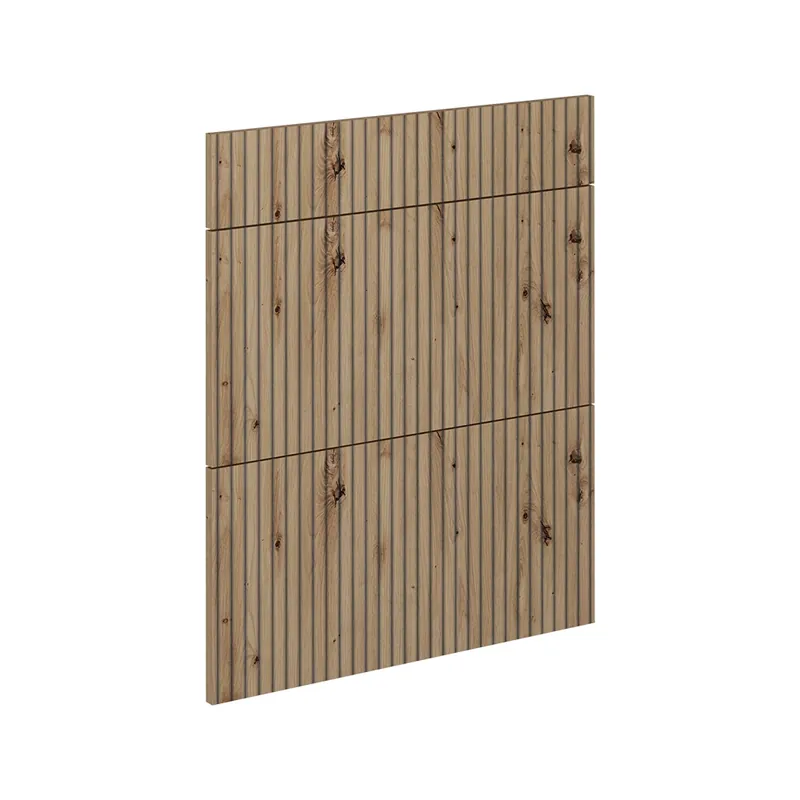 Cenová Bomba Kuchyňská dvířka R-Line Řemeslný dub 59.6 x 70.4 cm nábytková čela pro spodní skříňku se zásuvkami Vicco