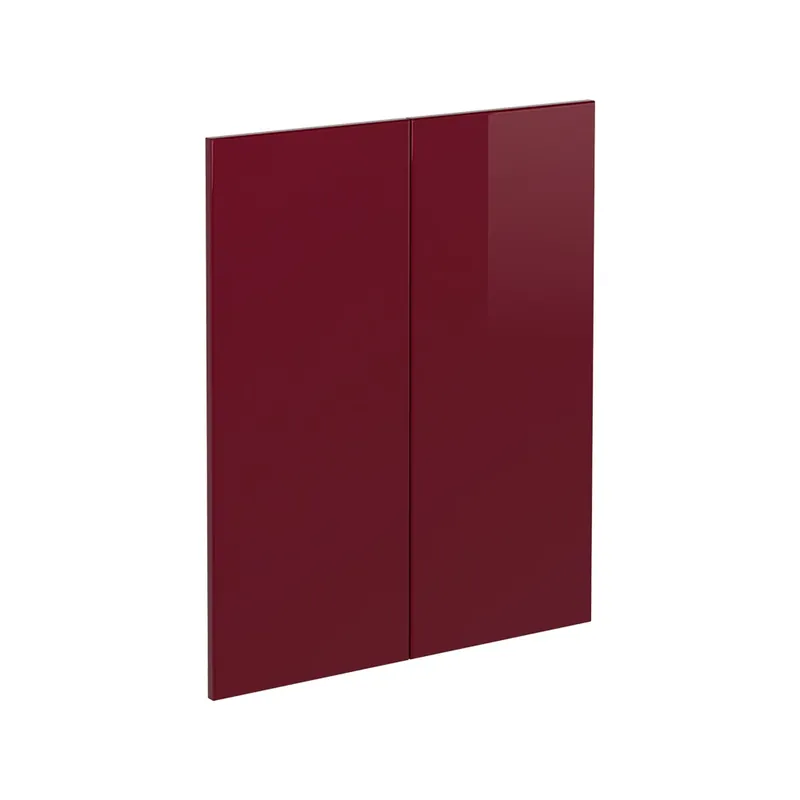 Kuchyňská dvířka R-Line Červená vysoký lesk 59.2 x 71.3 cm nábytková čela pro spodní skříňku Vicco Must-Have