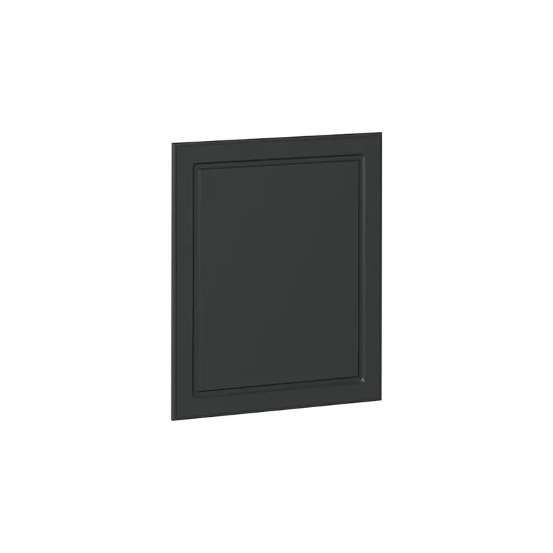 Kuchyňská dvířka R-Line Antracitový venkovský dům 59.6 x 71.3 cm nábytková čela pro poloviční skříň pro troubu Vicco Výhodná Nabídka