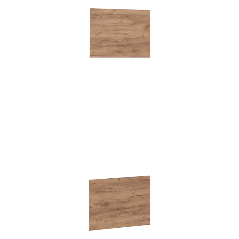 Kuchyňská dvířka R-Line Zlatý mocný dub 59.6 x 88.4 cm nábytková čela pro skříň k vestavné mikrovlnné troubě Vicco Finální Výprodej