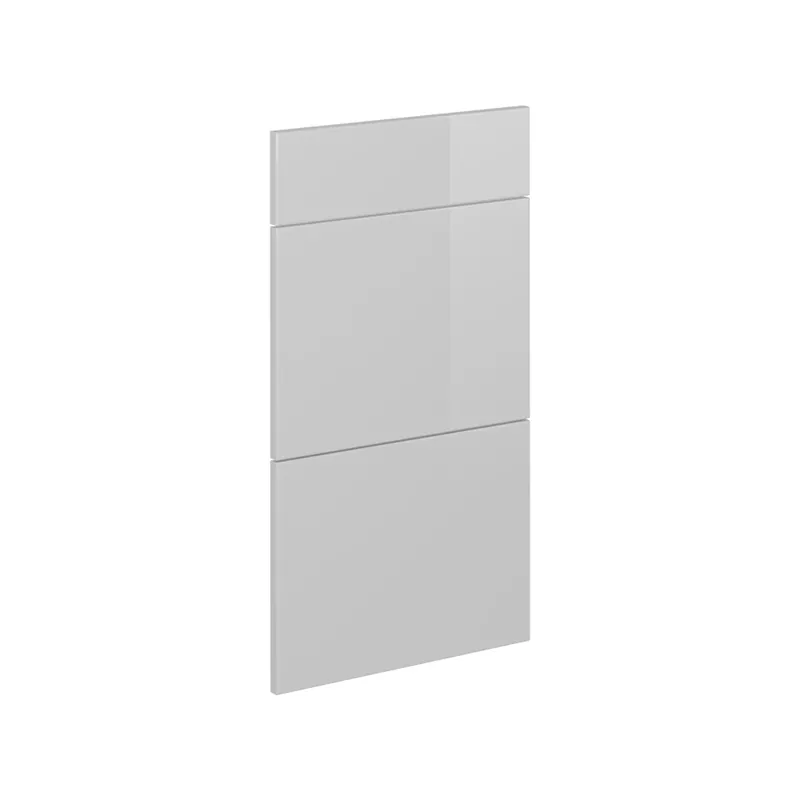 Kuchyňská dvířka R-Line Bílá vysoký lesk 39.6 x 71.3 cm nábytková čela pro spodní skříňku se zásuvkami Vicco Hit Sezóny
