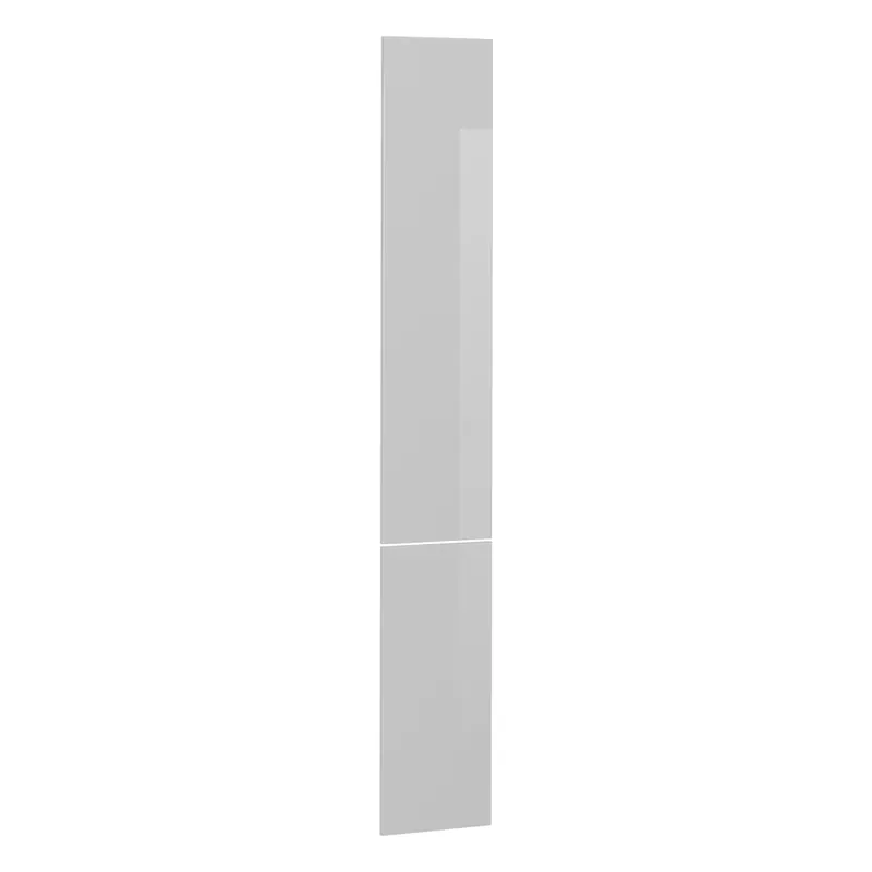 Kuchyňská dvířka R-Line Bílá vysoký lesk 29.6 x 196 cm nábytková čela pro vysokou výsuvnou skříň Vicco Levný