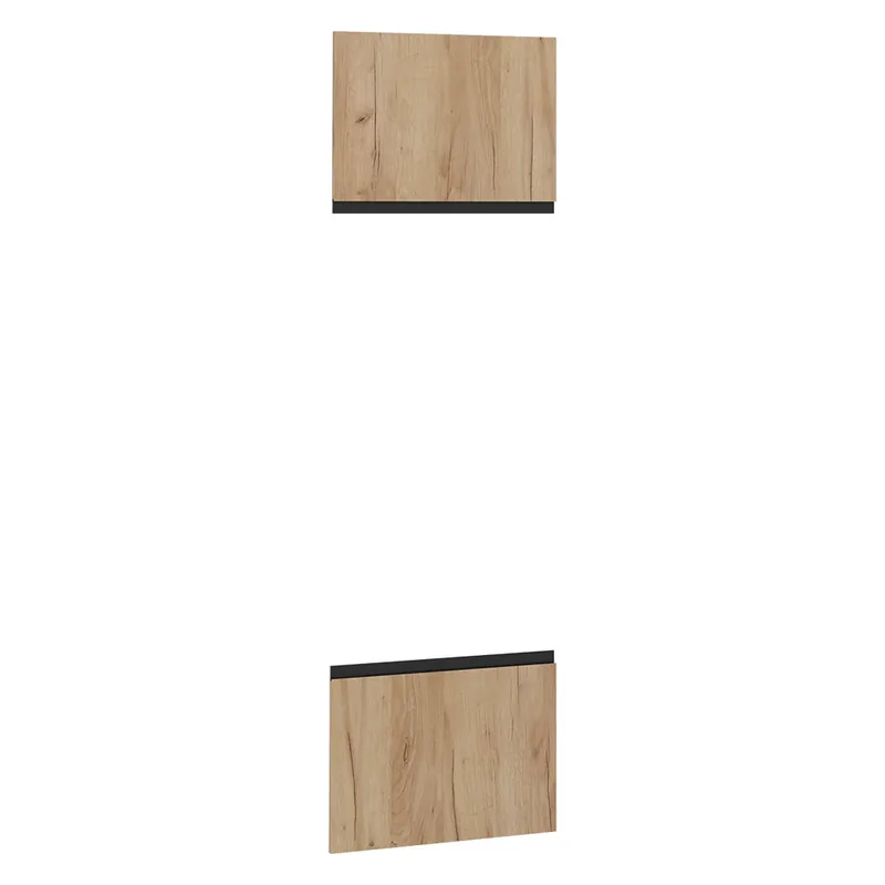 Expresní Doručení Kuchyňská dvířka R-Line Zlatý mocný dub 59.6 x 88.4 cm nábytková čela pro skříň pro mikrovlnnou troubu Vicco