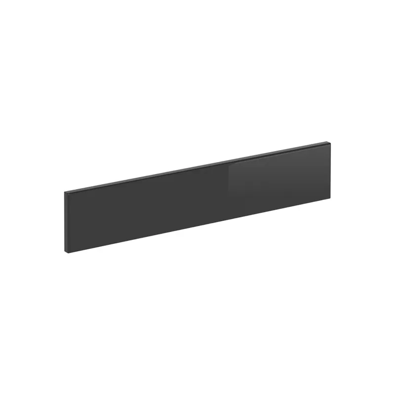 Kuchyňská dvířka R-Line Antracitový vysoký lesk 59.6 x 11.2 cm nábytková čela pro skříň k vestavné troubě Vicco Časově Omezené