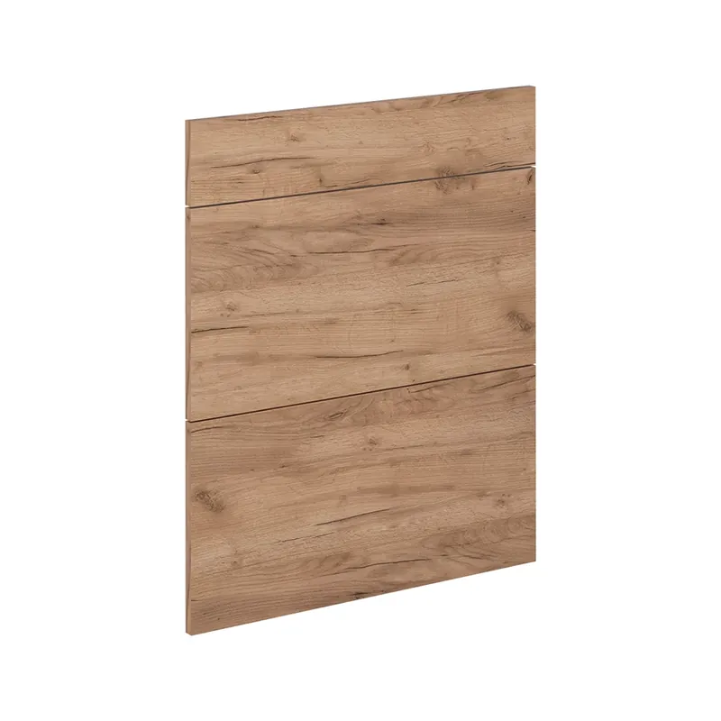 Kuchyňská dvířka R-Line Zlatý mocný dub 59.6 x 71.3 cm nábytková čela pro spodní skříňku se zásuvkami Vicco Vrácení Zdarma