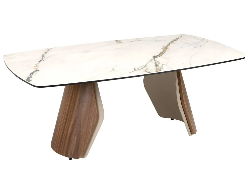 Bílý porcelánový konferenční stolek No. 2167, 120 x 70 cm Autentický