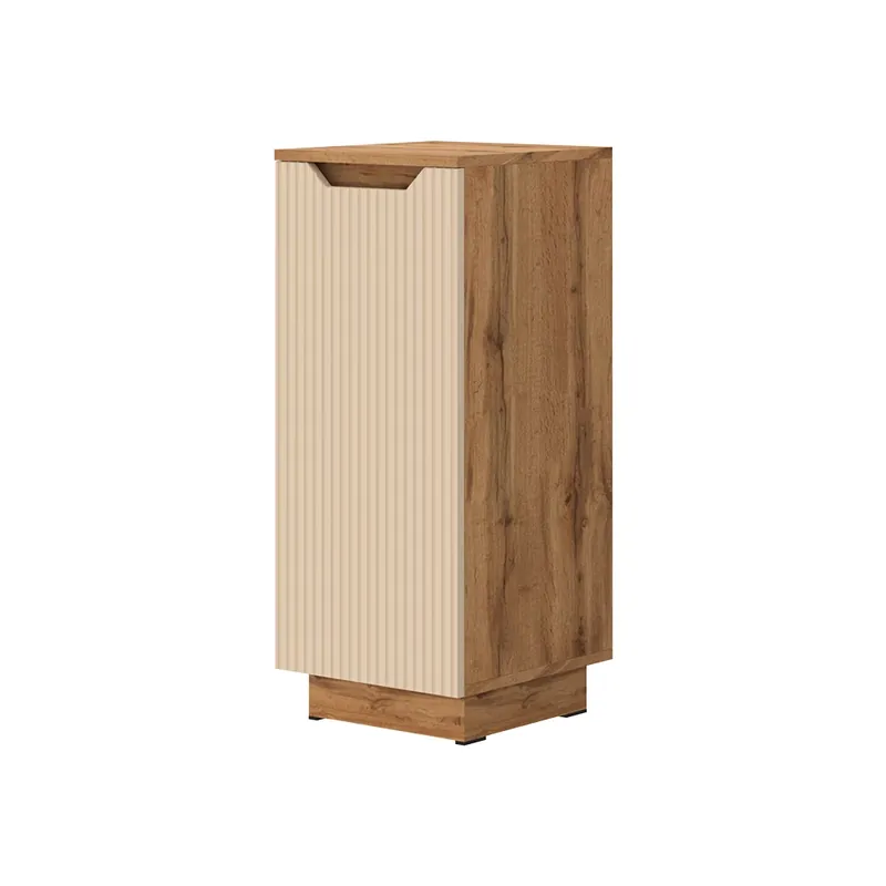Střední skříňka Lotta Dubový/kašmírový pruhovaný 33.4 x 81.9 cm Vicco Doprava Zdarma