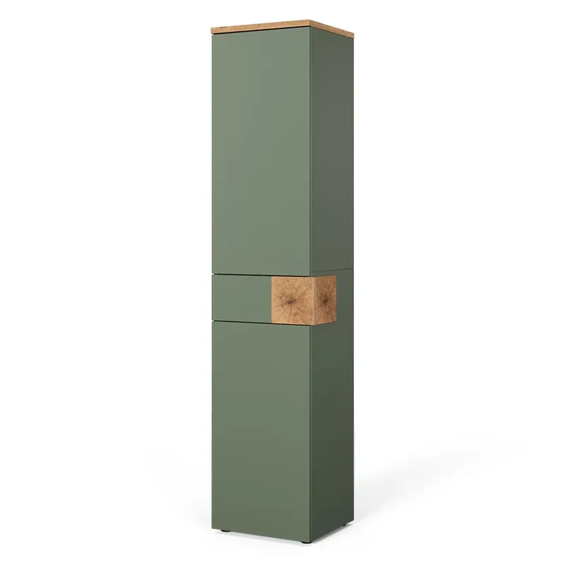 Akční Nabídka Koupelnová skříňka Eden Zelená/umělecká 40 x 184.2 cm Vicco
