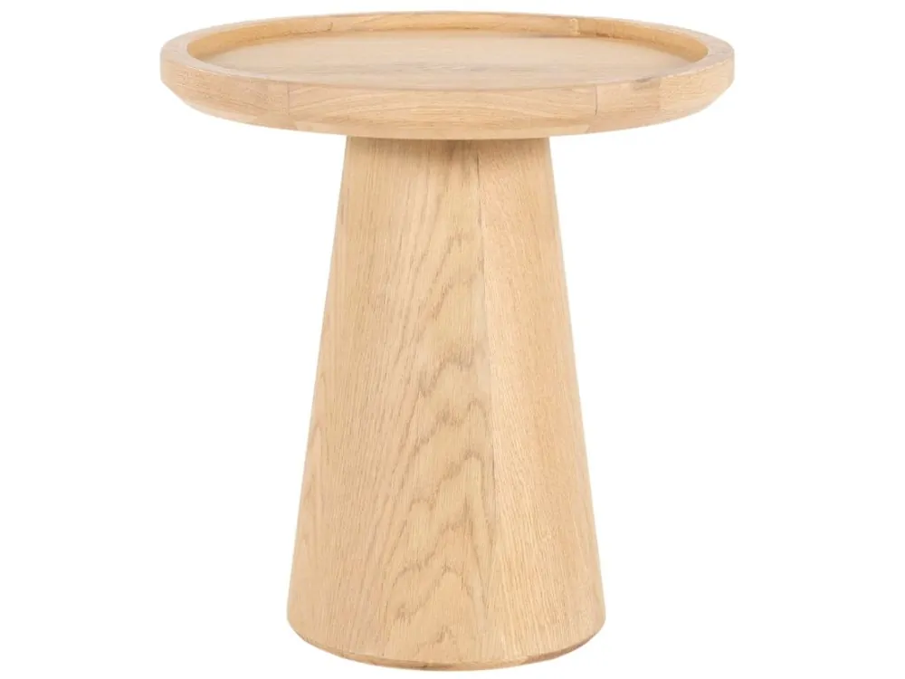 Super Cena Dubový odkládací stolek Leia 46 cm