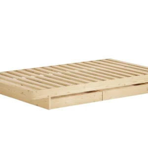 Top Prodej Dřevěná postel Kanso 90 x 200 cm s úložným prostorem